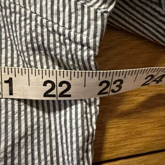 Ralph Lauren seersucker button up shirt custom fit large - Picture 6 of 9